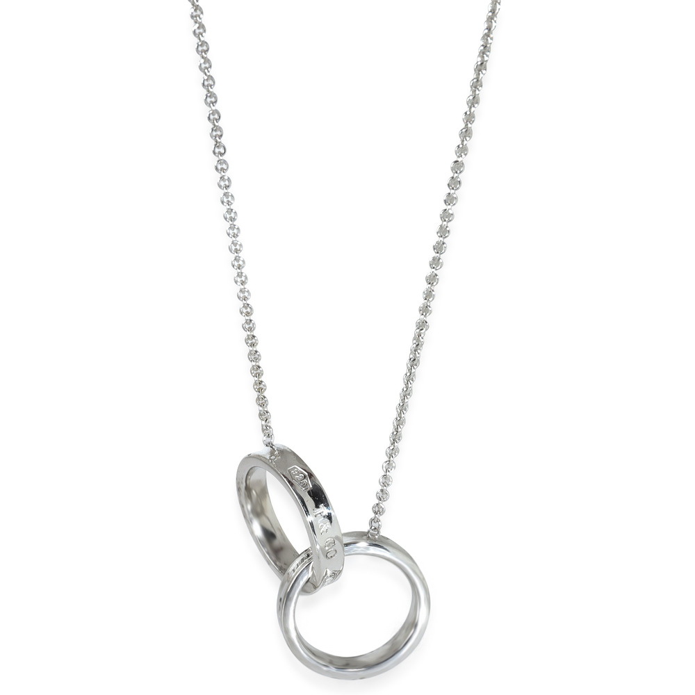 Tiffany & Co. Sterling Silver 1837 Circle Necklace